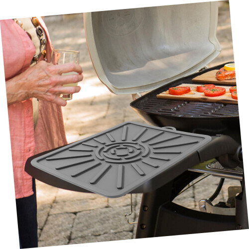2pcs Silicone Baking Mat and Stove  Protector Set, Nonstick Heat‑Resistant Reusable Griddle Pad 2
