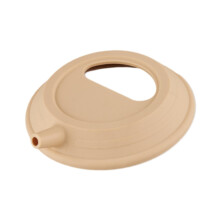Silicone Camping Lid Universal Fit Leak Durable FoodGrade Cover for Outdoor Travel Bowls Khaki