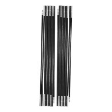 Fiberglass Tent Poles 4.9M Heavy Duty Camping Awning Poles with Reliable Weather Resistant Support
