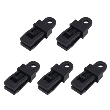 5 Pcs Heavy Duty Tarp Clips Tent Clamps Set with Secure Grip Design and Quick Tightening Buckle