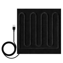 USB Electric Blanket 5V Quick Heating Pad with Soft Felt Texture for Home and Outdoor Use