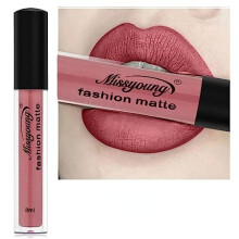 Matte Liquid Lipstick 14# – Long Lasting Waterproof Non‑Stick Formula, Compact Travel Size for Everyday Use