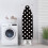 Resistant Ironing Board Cover and Pad with Polka Dot, Hook and Loop 15x54 4