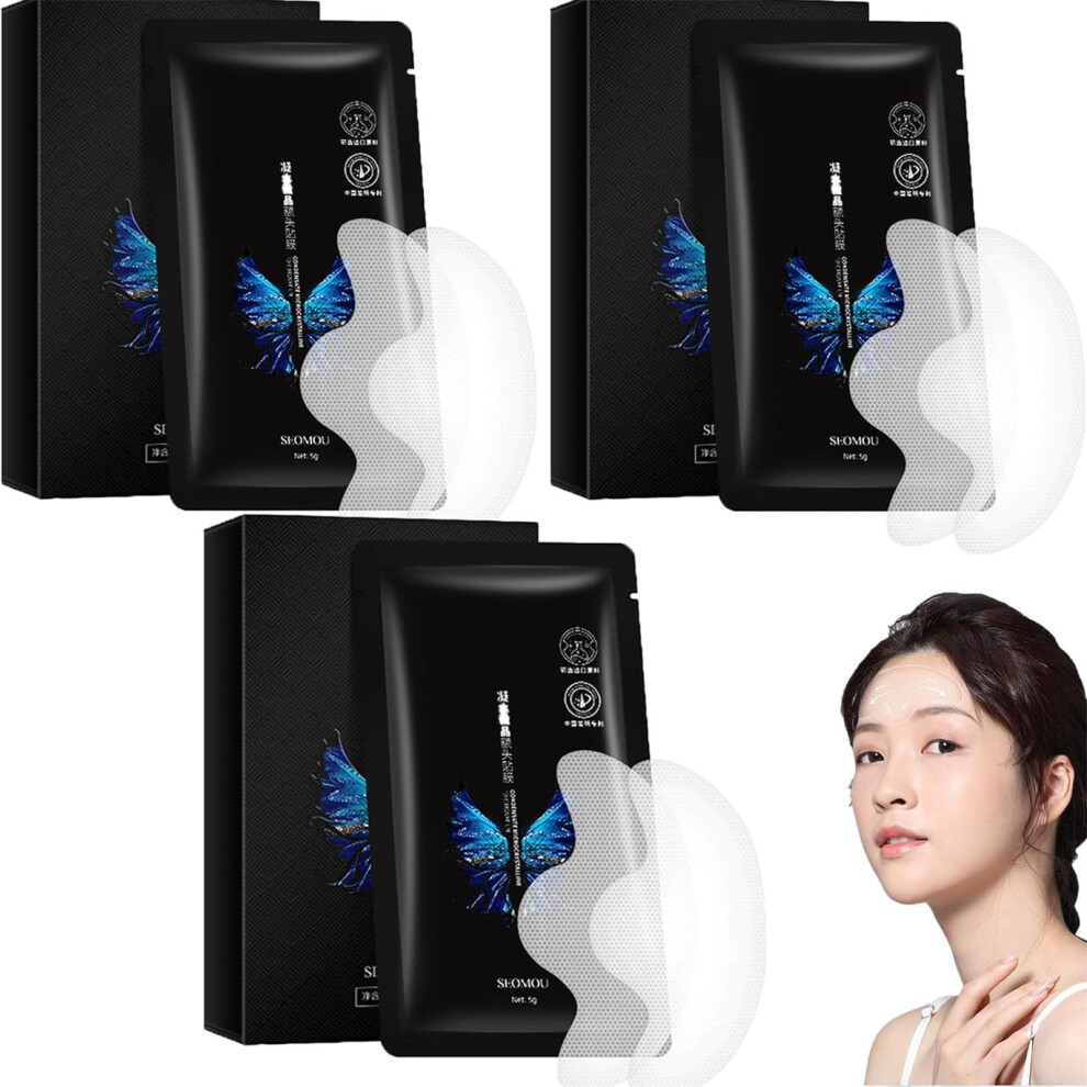 Anti Wrinkle Patches with Hyaluronic Acid, Hydrating Face Lift Mask for Nasolabial Fold and Forehead Care