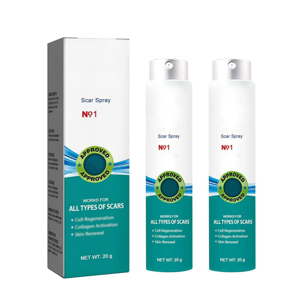 Scar Removal Spray 40g Vitamin E Enriched Quick Absorption Formula for Face and Body Scar Treatment