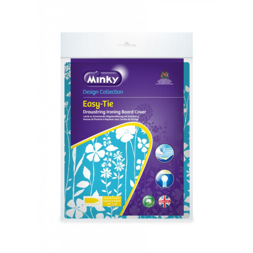 Minky Minky - Drawstring (Easytie) Ironing Board Cover - 125 x 45cm