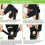 Patellar and Ligament Knee Brace, Knee Support Brace with Open Patella Stabilizer Ring - A 4