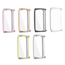 6 Pack Smartwatch Screen Protector Case, Flexible TPU Full Coverage Clear Watch Shell