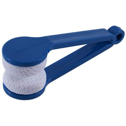 5‑Piece Mini Eyeglass Cleaner Set with Soft Microfiber Pads and Dust Brush, Random Color 2