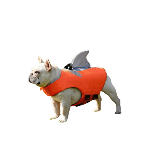 Hundeschwimmweste, Haifisch-Sicherheitsweste, Größe L