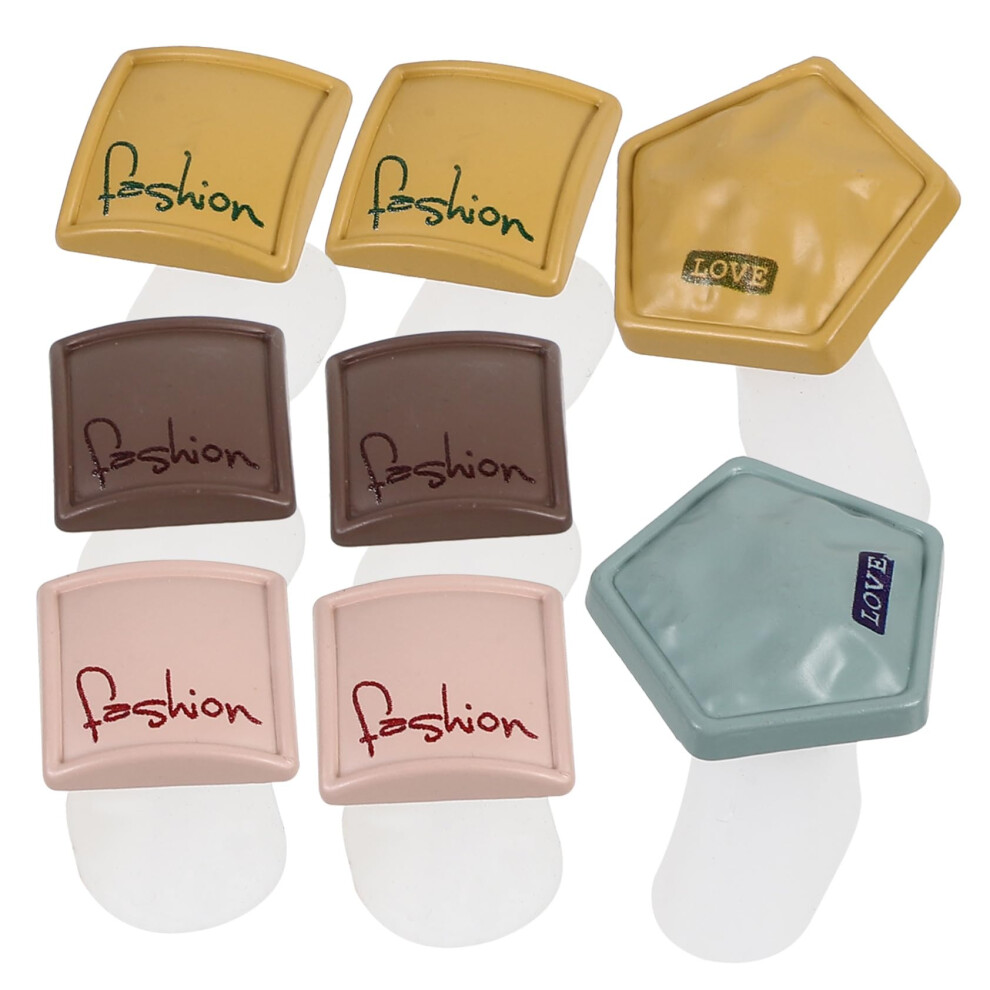 8Piece Adjustable Silicone Toe Separators for Pedicure Nail Polish Application Reusable Comfort Fit