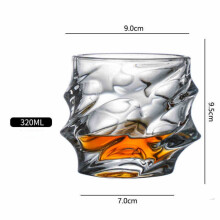 Japanisches Kristall-Whiskyglas von Storm – Whiskygläser für Herren – mundgeblasenes Kristall