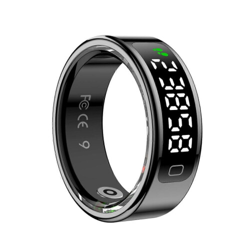 R11C Größe 13 Smart Ring Schwarz