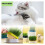 Cat Grass Planter 3Pack Indoor Soilless Hydroponic Growing Kit with Double Layer Reusable Design 5