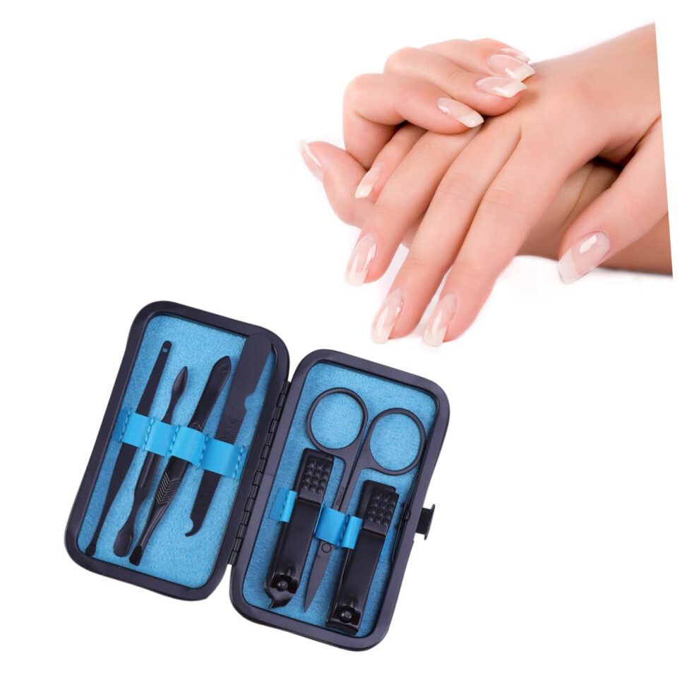 7âPiece Manicure Pedicure Set Nail Care Kit with Precision Trimming Tools for Home and Salon Use