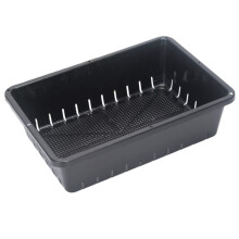 12 Cell Seed Starter Tray with Clear Lid for Efficient Indoor Plant Propagation, Reusable Waterproof Design