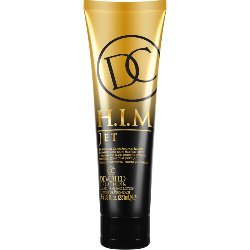 HIM Jet Advanced Bronzer Triple Bronzing Tanning Lotion with Skin Balancing Formula