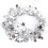 Star Garland Tinsel Wire 25 Ft Silver 2 Pack 1