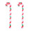 Christmas crutch-shaped inflatable balloon 2 pcs 1