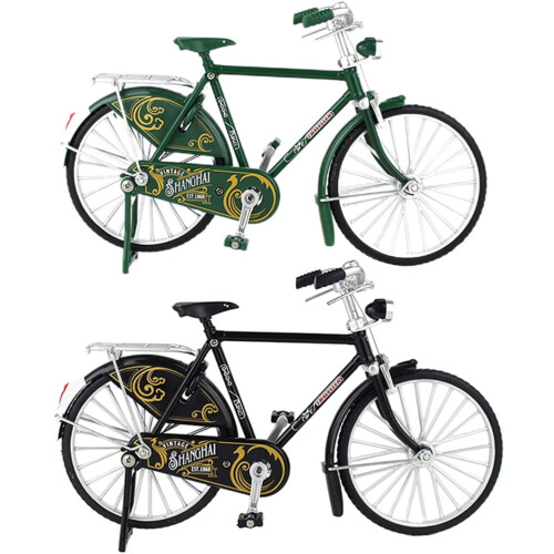 Retro minicykelmodell i legering – 2-pack