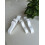 2 supports de séparation de pièce en bois blanc 1
