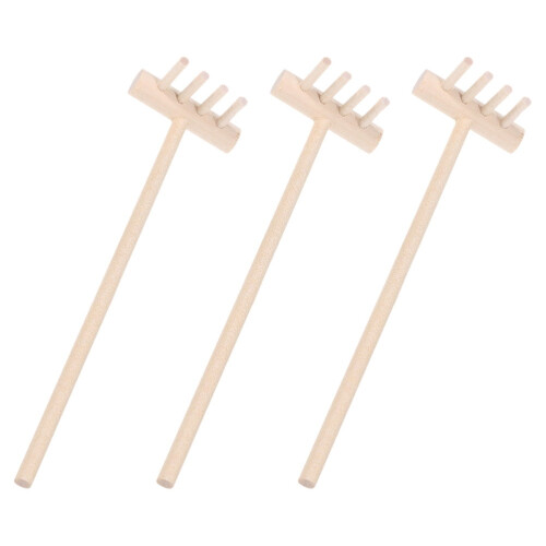 Bamboo Zen Garden Rake Set 3 pcs