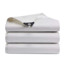 Heavy Duty Waterproof Tarp 3x4M White Polyethylene PE Tarpaulin Cover for Tent Boat Patio Construction