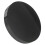 Sort obsidian rundt spejl 8 cm 1
