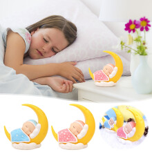 Ozdoba na dort Kcavykas Sleeping Baby Panenka – plastová stolní dekorace
