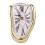 Surreal Melting Wall Clock – Plastic, Gold Finish 1