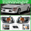 1 Pair Parking Corner Clear Lens Light for   AE100 AE101 E100 1993-1997 3