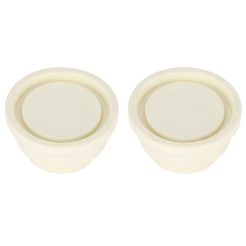 2Pcs Pool Ladder Rubber Plug Set, Durable Rubber Cushion Stops, Surface Protection Bumper, Easy Install 1