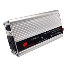1000 W-os módosított szinuszhullámú inverter DC12V-ról AC110V-ra feszültségátalakító USB kimenettel, beépített hűtőventilátorral,