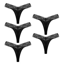 Braguitas tanga sexys para mujer, bragas de encaje, bragas de encaje sin costuras, bragas tanga de talle bajo, bragas invisibles sin costuras