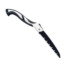 Folding Hand Saw for Tree Branches with Hardened SK5 Steel Blade and Ergonomic Non‑Slip Handle