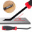 Heavy Duty Staple Remover Tool, CrV Steel Upholstery Staple Puller with Ergonomic Grip and 30 Curved Claw 3