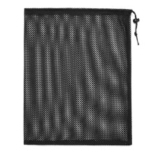 5PC Nylon Mesh Drawstring Laundry Bags 35x40cm Reusable Breathable Quick‑Dry Tear‑Resistant for Travel and Home