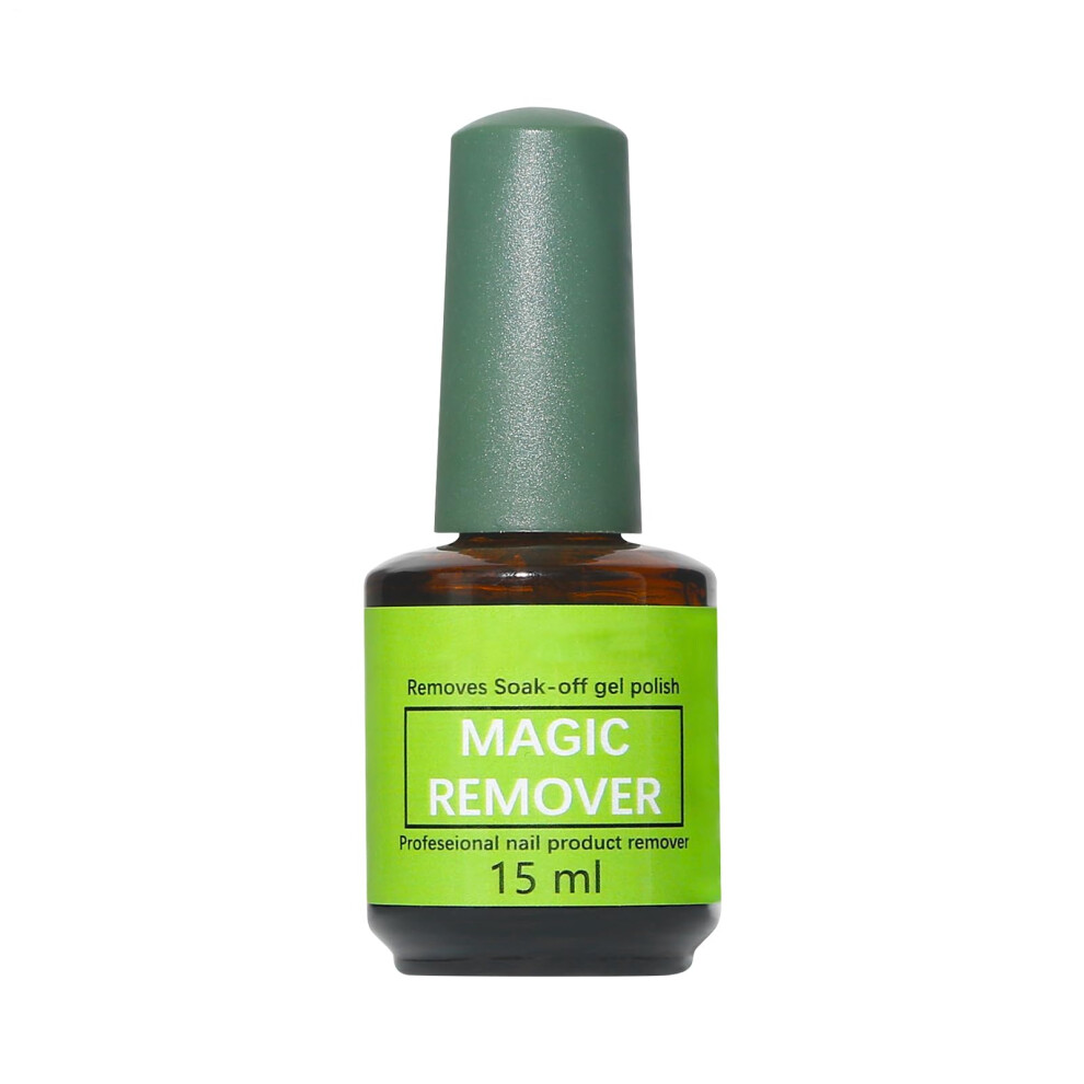Gel Polish Remover 15ml â Fast Acting UV Gel Nail Polish Remover with Odor and EcoFriendly Formula for Gentle Nail Care