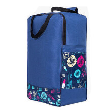 Shopping Trolley Replacement Bag 38L Waterproof Oxford Cloth Foldable Cart Bag with Side Pockets