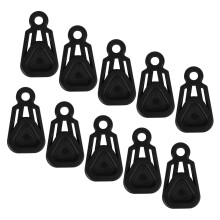 10pcs Heavy Duty Tent Clips and Tarp Clamps Set, NoHole Fabric Protection, Weatherproof Outdoor Use
