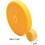 Hook and Loop Tape 2cm x 50m Red, Reusable SewOn Cable Ties, Nonadhesive BacktoBack Roll 2
