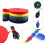 Hook and Loop Tape 2cm x 50m Red, Reusable SewOn Cable Ties, Nonadhesive BacktoBack Roll 4