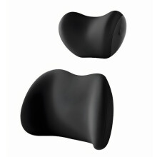 Ergonomic Car Seat Neck Pillow and Lumbar Support Set for Mercedes Benz 300d 350 400d 450 500 CLS
