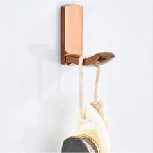 Luxury Rose Gold Bathroom Accessories Set with Towel Bar Soap Dish Holder for Hotel Style Decor