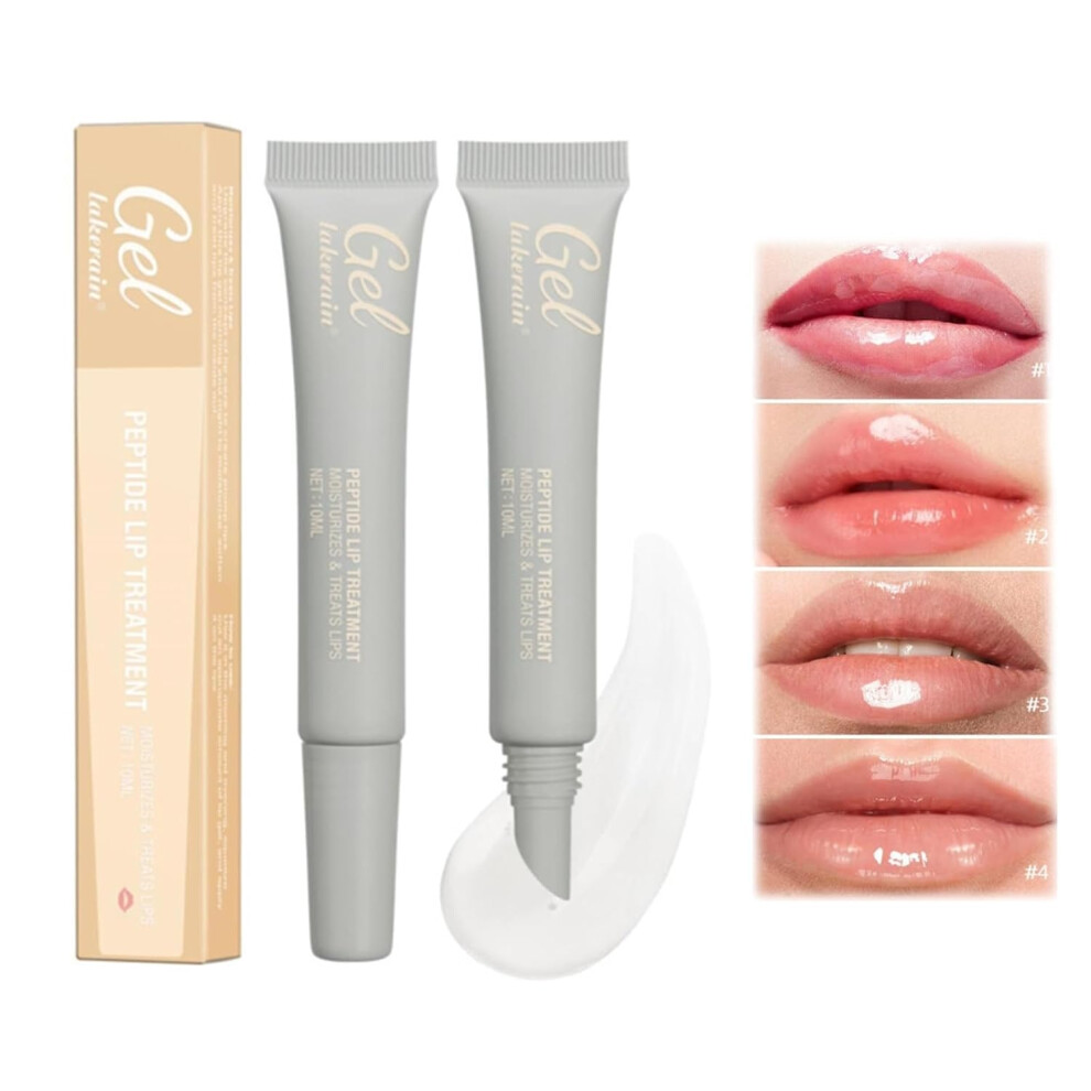 Lip  Gel Peptide Lip Balm 03# Deep Hydration for Dry Lips with Smooth Non Sticky Finish