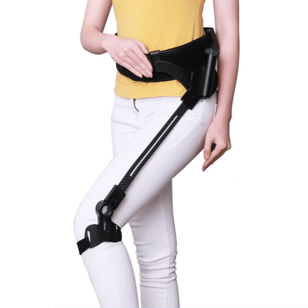 Leg Assist Device for Seniors with Natural Gait Support, Adjustable Gears, Foldable Lightweight Left Side Walking Aid