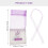 30 stk. lilla lavendel poseposer – organza & 5