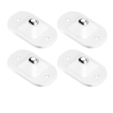 Self Adhesive Caster Wheels 100pcs Mini Swivel Wheels 360 Smooth Rolling for Furniture, Storage Boxes, Trash Bins