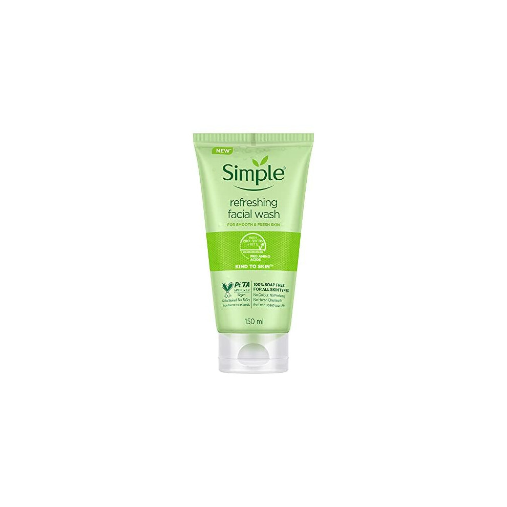 Gentle Facial Cleanser 150ml Hydrating Soap Face Wash for Sensitive and All Skin Types