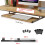 Under Desk Keyboard Tray Adjustable Ergonomic Pull Out Drawer with Smooth Slide Action and Easy Installation 3
